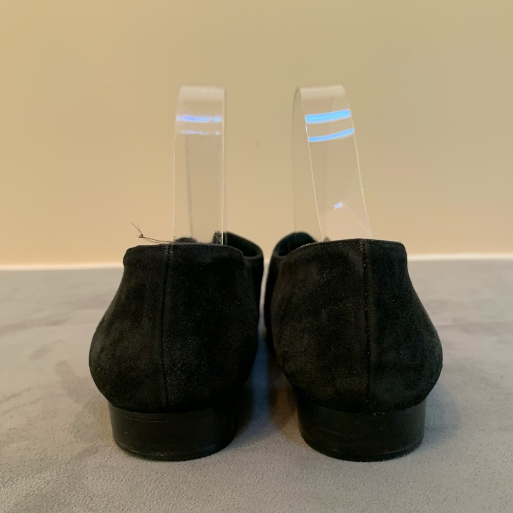 Stuart Weitzman Black Suede Flats  (8.5) - Picture 6 of 8